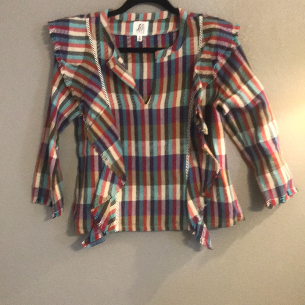 Plaid Top